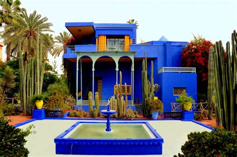 majorelle gardens marrakech morocco